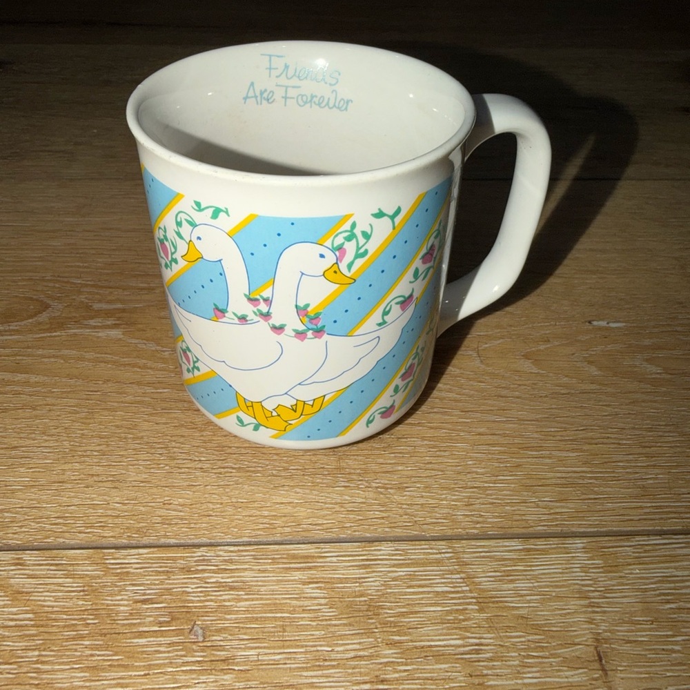 Vintage Goose Grannycore‎ Cottagecore Mug Friends